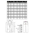 thumbnail image 2 of Men's 3 Button Single Breasted Dress Suits , 14 Colors, 2 of 2