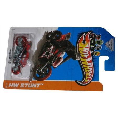 Hot Wheels HW Stunt (2012) Red Canyon Carver Toy Bike 99/250