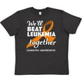 thumbnail image 3 of Inktastic We'll Beat Leukemia Together- Leukemia Awareness Youth T-Shirt, 3 of 5