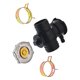 thumbnail image 1 of Tapas de radiador con radiador para automóvil que reemplazan a las piezas de reparación de accesorios, es de instalar, aptas para Soledad Tapas de radiador, 1 of 7