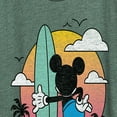 thumbnail image 3 of Disney - Mickey & Friends - Mickey Surfing After Sunset - Women's Short Sleeve Graphic T-Shirt, 3 of 5