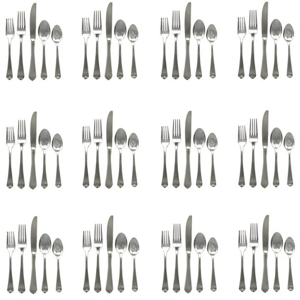Wallace Lotus 18 8 Stainless Steel 60pc Flatware Set Service For Twelve Com - Wallace Stainless Flatware Patterns Wallace Lotus 18 8 Stainless Steel 60pc Flatware Set Service For Twelve Com - Wallace Stainless Flatware Patterns