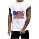 thumbnail image 1 of Hombres Moda Casual Impresión Suéter sin Mangas Cuello Redondo Tanque Deportivo, 1 of 4