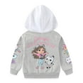 thumbnail image 3 of DreamWorks Gabby's Dollhouse Fleece Zip Up Hoodie with Ears (Girls), Sizes 3T-10, 3 of 8