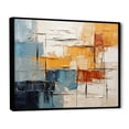 thumbnail image 2 of Designart "Meadow Joy" Abstract Collages Floater Framed Canvas Art Print, 2 of 7