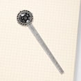 thumbnail image 4 of Black and White Easter Vintage Silver Lace-Edged Bookmark: the Gift for Readers and Book Lovers, 4 of 5