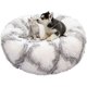 thumbnail image 2 of ZHAOCHENG Cama para Perros Cama Redonda para Gatos Cojín Mullido para Cama para Mascotas Cojín para Perros Suave y Cómodo, Cálido, Impermeable, Antideslizante y Lavable Adecuado para Gatos, Perros Ray, 2 of 5
