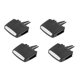 thumbnail image 1 of 4pcs For- X5/X6 Air Vent Outlet Tab Clip , Rear Row Fresh Air Grille Clips For- X5 E70 2006-2012, X6 E71 2008-2013, 1 of 5