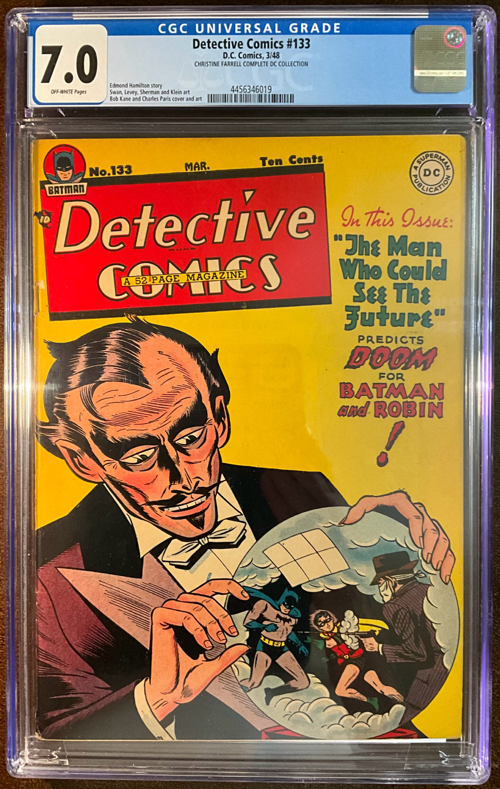 Cover of Detective Comics #133