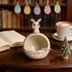 thumbnail image 4 of Cenicero de cerámica para conejitos de Pascua | Regalo decorativo mono para conejitos • Cerámica vidriada con meñique y blanco • Decoración interior exterior para primavera • Accesorio para ahumar, 4 of 6