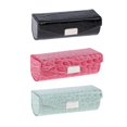 thumbnail image 1 of 3 Fundas de Piel Sintética para Pintalabios. Negro y rosa rojo y verde grisáceo Yuyangstore Estuche de pintalabios con espejo, 1 of 8