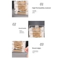 thumbnail image 4 of Becaristey Couleur Transparente Pratique et Durable Écouvillon Boîte de Rangement de Balle Transparent et Polyvalent Robuste, 4 of 6