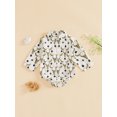 thumbnail image 5 of Baby Boy Cowboy Romper Shirt Button Down Lapel Neck Long Sleeve  one-piece  Western Clothes, 5 of 8