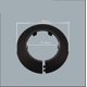 thumbnail image 2 of 10pcs Pipe Cover Decoration 16/43/50mm Pp Plastic Water Pipe Escutcheon Black, 2 of 3