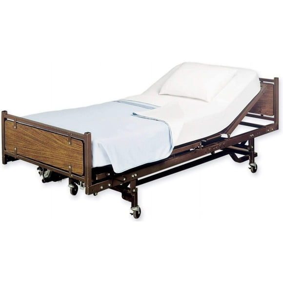 2 Pack - Fitted Hospital Bed Sheets, Soft Knitted Jersey Knit Sheet, 36x84x16
