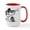 White/Red Inside, variant on CafePress - Foxhound Bubbles Large Mug - 15 oz Ceramic Large White Novelty Mug
