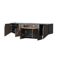 thumbnail image 4 of Danolapsi LED TV Stand,Modern Gaming Entertainment Center with Cabinet TV Corner Media Console for Living Room Bedroom Office, 4 of 7