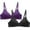 Purple, variant on skpabo Breathe Backless Bra Women's Bras Corset Bra 2Pc Small Cup Two Rows Of Buttons Without Steel Ring Bra Mother Underwear for Work Office Business Size