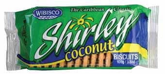 Shirley Biscuits noix de coco,105g Sac Shirley Biscuits noix de coco, 105g Sac