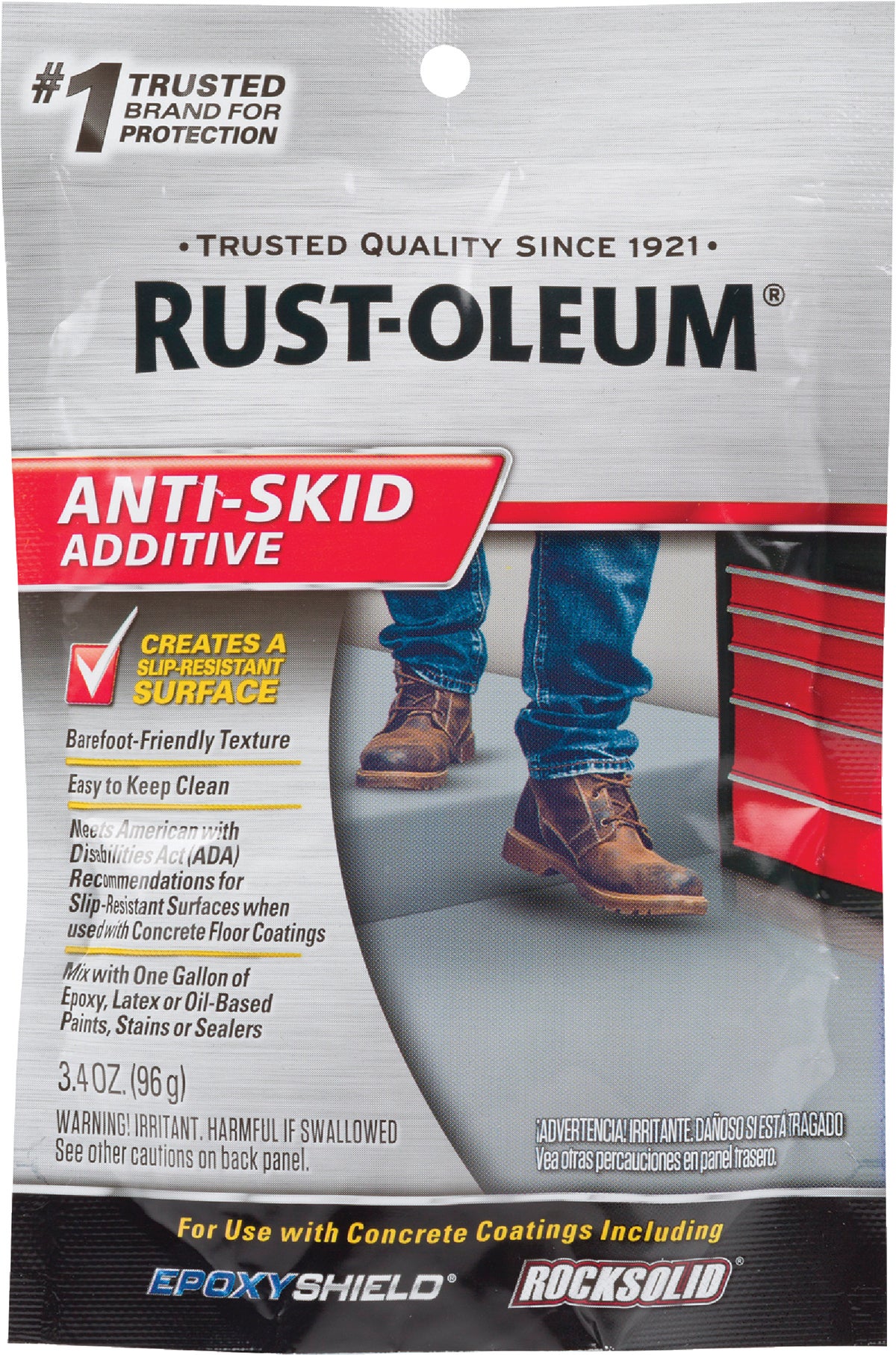 RustOleum RustOleum AntiSkid Paint Additive 3.4 Oz., Clear