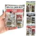 thumbnail image 1 of Jkkant DIY Spell Jar Candle Making Kit, Create Magical Aromatherapy Jars with Herbs, Candles & Charms, 1 of 8