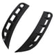 thumbnail image 2 of Par de alerón de ventilación lateral de parachoques delantero, cuchillo de viento, repuesto negro brillante para Mercedes Benz GLE clase 2019+ Jadeshay A, 2 of 8
