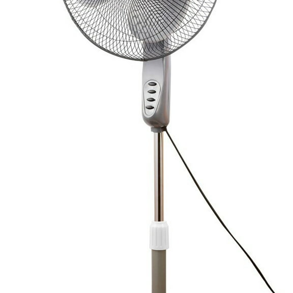 PBPBOX 1Set Cylindrical Support Pole Lock Head in Plastic Material for Electric Fan Accessories Office Use