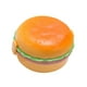 thumbnail image 2 of Fiambrera para microondas, caja Bento con forma de hamburguesa, contenedor hermético para almuerzo, contenedor de almacenamiento de alimentos dividido Redondo, 2 of 8