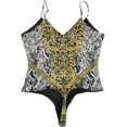 thumbnail image 2 of GUESS Combinaison Imprimé Serpent pour Femmes, Noir, Grand, 2 of 2