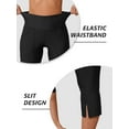 thumbnail image 5 of Attraco Womens High Waist Swim Pants with Pockets Swim Leggings Water Pants Swim Tights Swimming Capris, 5 of 8