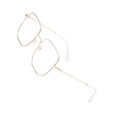 thumbnail image 4 of Minnieouse Marco de lente Anti-azul, gafas para miopía, gafas cuadradas transparentes, gafas para hombre, suministros de oficina para Type2 NO2, 4 of 6