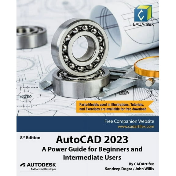 AutoCAD 2023: A Power Guide for Beginners and Intermediate Users, (Paperback)