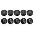 thumbnail image 1 of Unique Bargains 12Pcs Round Black Tube Inserts with M8 Thread, for 35mm/1.38' OD Round Tube, 1 of 6