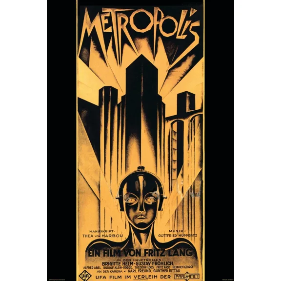 METROPOLIS - CLASSIC MOVIE POSTER - 24x36 - 36312