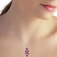 thumbnail image 3 of Galaxy Gold 14K Solid Gold Natural Pink Topaz Pendant Necklace for Women - White Gold Fine Jewelry, 3 of 3