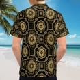 thumbnail image 6 of High Quality Hawaiian Shirts for Men Short Sleeve Aloha Beach Shirt Floral Summer Casual Button Down Shirts Blouses JNCTNQ, 6 of 7