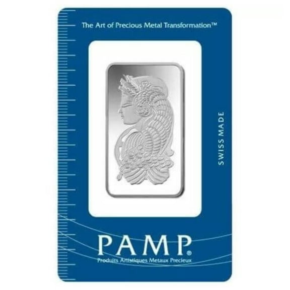 PAMP Suisse Silver Bar - Lady Fortuna Fine (F) 1 oz