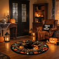 thumbnail image 5 of 3D Visual Halloween Welcome Mat, Non Polyester Decorative Doormat, Indoor Outdoor Seasonal Floor Rug for Front Porch Entryway Home Holiday Party Decor (A-16in), 5 of 6