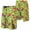 HTD894, variant on New 3D Print Hawaii Hibiscus Ethnic Mix Tropical Flower Board Shorts Men Swim Trunks Women Vaion Short Pants Floral Shorts