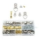 thumbnail image 1 of Surtido Kit para colgar cuadros 270 piezas Colgadores para cuadros Ganchos Clavos Tornillo Ojos D Diente de Montaje en, 1 of 9