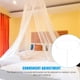 thumbnail image 3 of Soporte de Dosel de Cuna para Cuna, Soporte de Redes de Cama Fácil Instalación Blanca de 74.8 Pulgadas para Moiséss, 3 of 7
