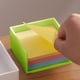 thumbnail image 3 of Caja de almacenamiento de papel para mensajes Ficarrico, caja de notificación de color plástico, caja para tarjetas de presentación, caja de calcomanías para mensajes, 3 of 5