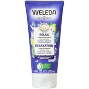 Weleda Aroma Essentials, Relax, Creamy Body Wash, Lavender + Bergamot + Vetiver Extracts, 6.8 fl oz (200 ml)