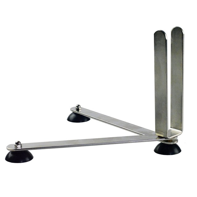 Sammons Preston Soporte Plegable Para Sartenes Estabilizador De Ollas Para Agitar Con Una Sola Mano Ayuda De Cocina Segura Y Estable Para Prevención De Giros De Cacerolas Y Ollas Prevención De Derrame