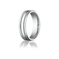 thumbnail image 2 of Benchmark� 6mm Comfort-fit High Polished With Milgrain Round Edge Carved Design Wedding Band Ring, 2 of 9