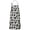 Black and White, variant on Black Leopard Pattern Apron-Garden Aprons for Women with Pockets-Cotton Linen Waterproof Kitchen Cooking Gardening Aprons Adjustable for Kitchen,Cooking,BBQ and Salon 33x27 Inch