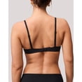 thumbnail image 4 of Sostén Halobliss Sin Aros con Realce y Relleno Talla Pequeña Negro, 4 of 5