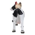 thumbnail image 3 of Western Country Rustic Farmhouse Holstein Cow With Hen Chicken Figurine, 3 of 9