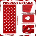 thumbnail image 2 of Valentine's Day Hand Towels Hearts Valentines Bathroom Towels Cotton Soft Absorbent for Drying, Cleaning, Cooking, 2 of 4