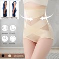 thumbnail image 2 of ICHUANYI Shapewear for Women Tummy Control, High Waisted Body Shaper Shorts Butt Lifting Panties Thigh Slimmer Shapewear New Year Fashion, 2 of 4